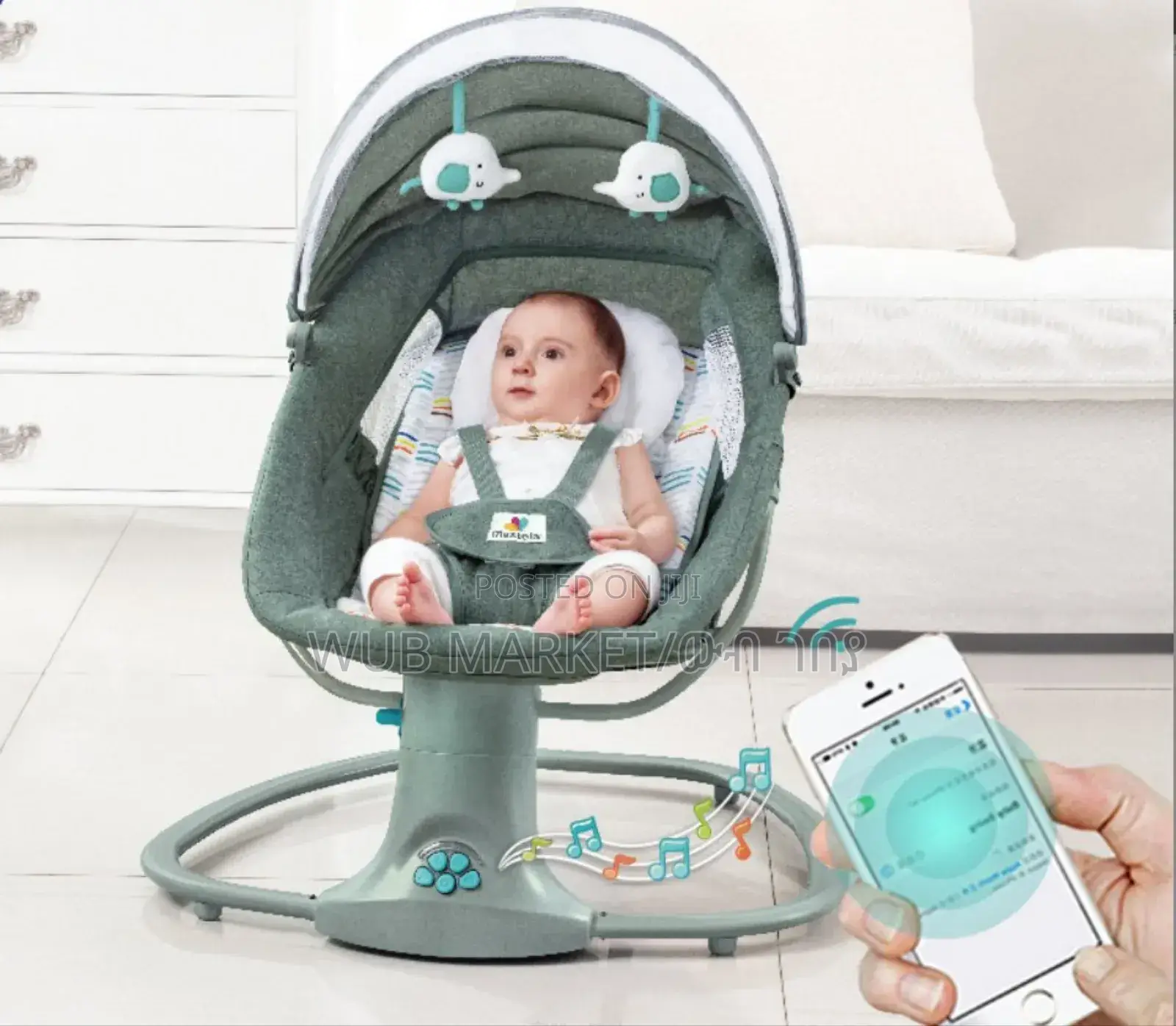 Mastella 3 In 1 Bassinet Swing