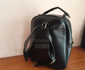 Black Mini Backpack