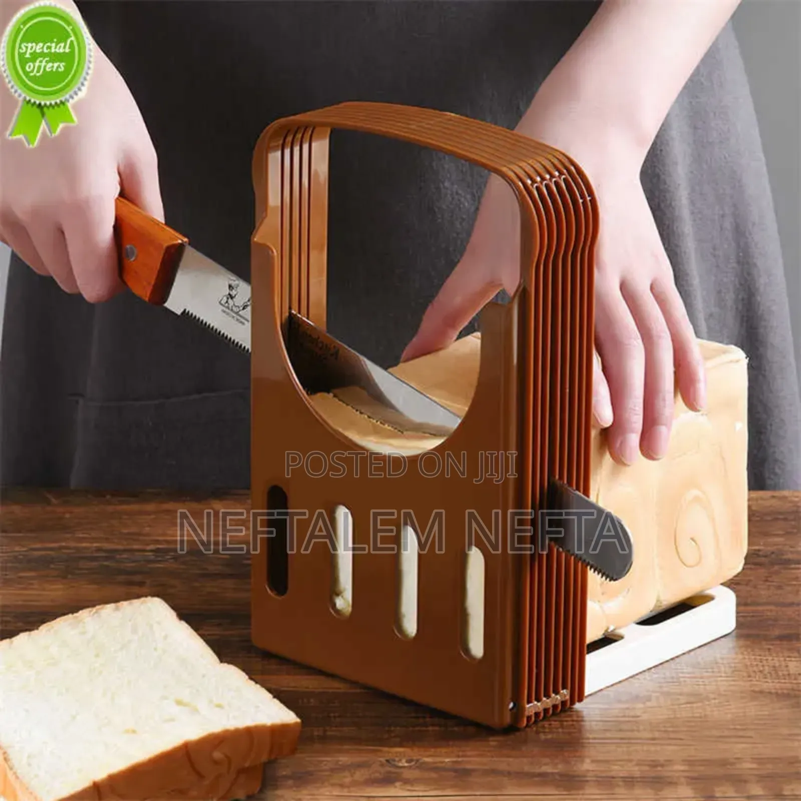 Foldable Bread Slicer Cutter