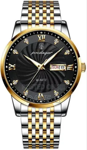 Poedagar New Fashion Men Watch Stainless Steel Top Brand Luxury Watch