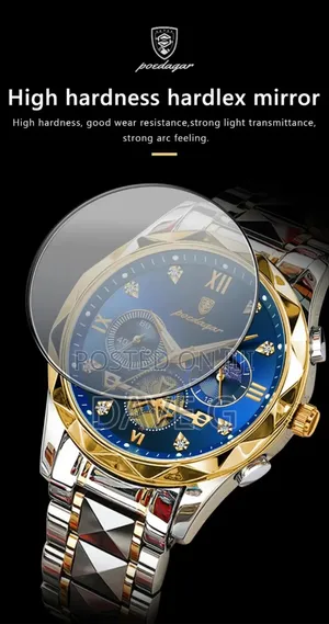 Poedagar Original Chronograph Men's Wrist Watch