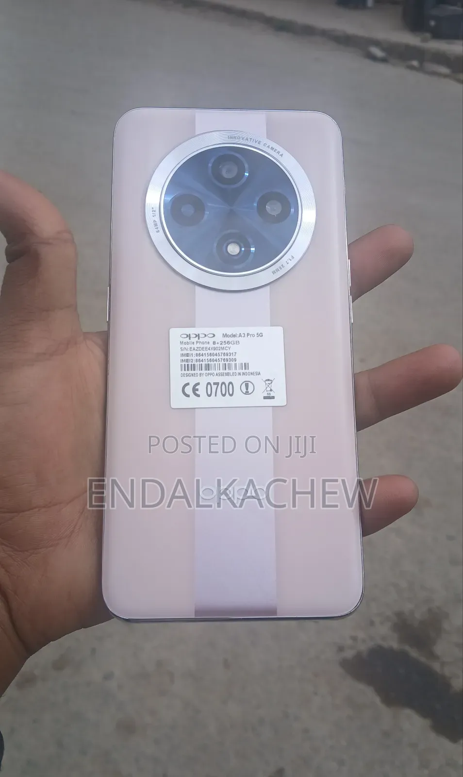 New Oppo A3 Pro 5G 256 GB Black