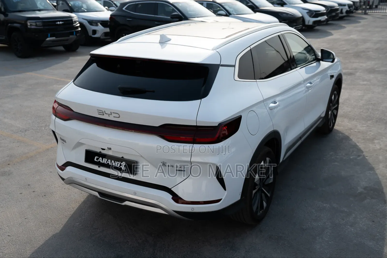 New BYD Song Plus 2025 White