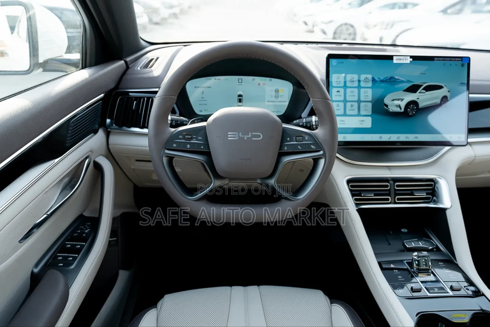 New BYD Song Plus 2025 White