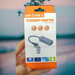 Photo - Usb C/Usb a Ethernet Adapter Original 100/100mbps