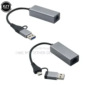 Usb C/Usb a Ethernet Adapter Original 100/100mbps