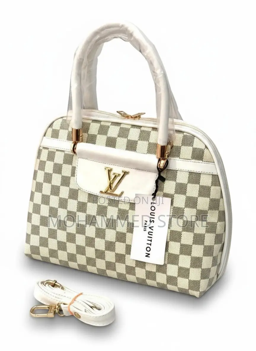 High-Quality Louis Vuitton (Lv) Style White Handbag