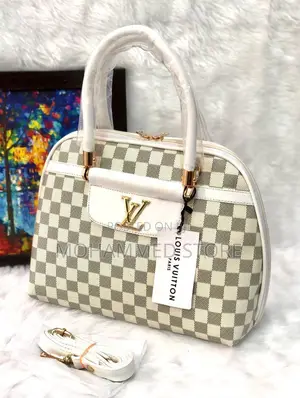 High-Quality Louis Vuitton (Lv) Style White Handbag
