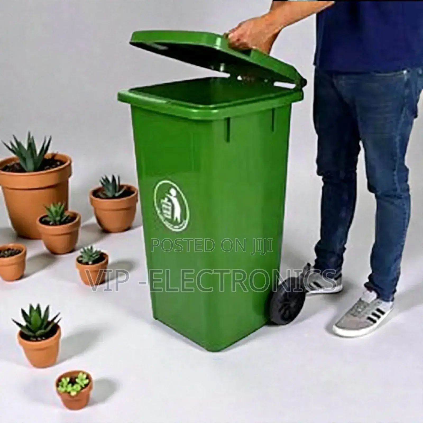 Trash Box Garbage 240liter የቆሻሻ ማጠራቀሚያ