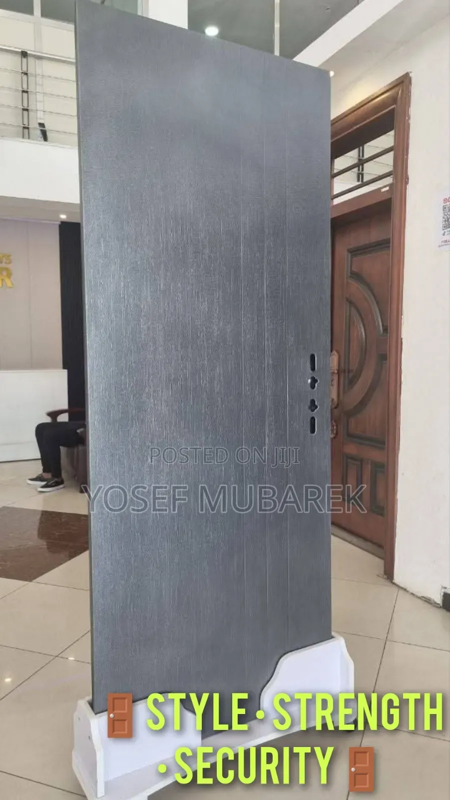 ደህንነት በብረት የተጠናከረ Victor በር