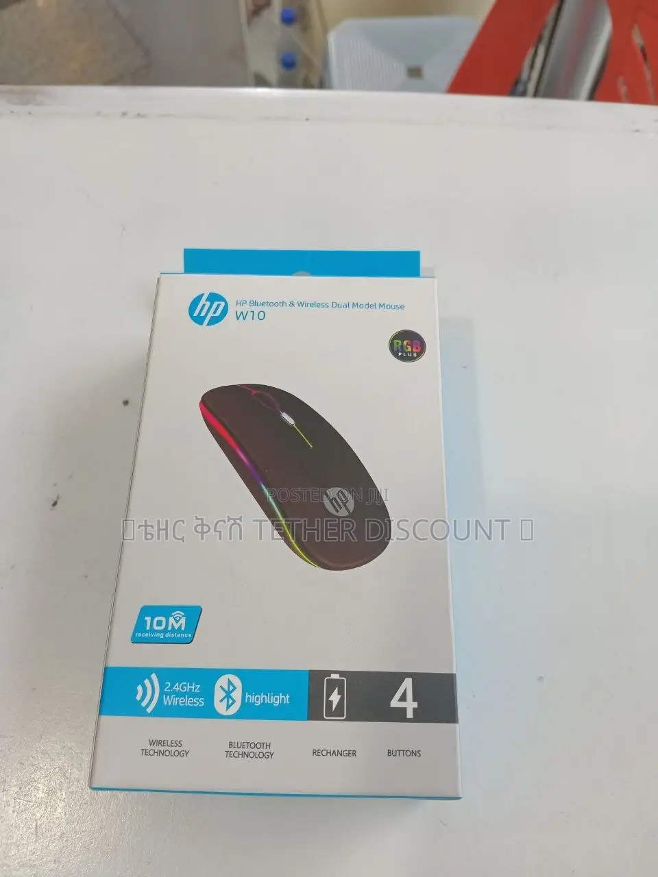 Hp Bluetooth Wireless Dual Model Mouse Rechanger
