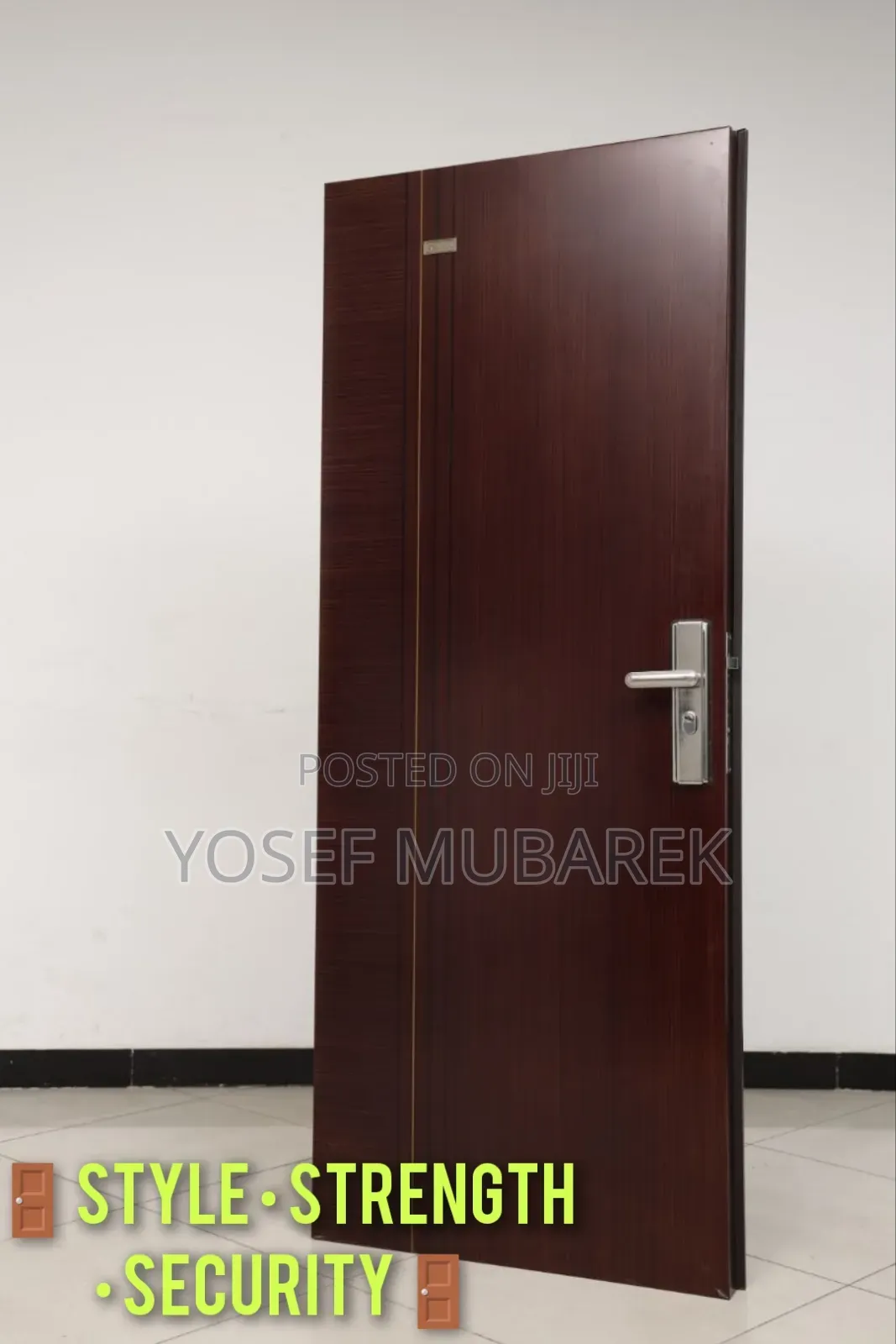 ደህንነት በብረት የተጠናከረ Victor በር