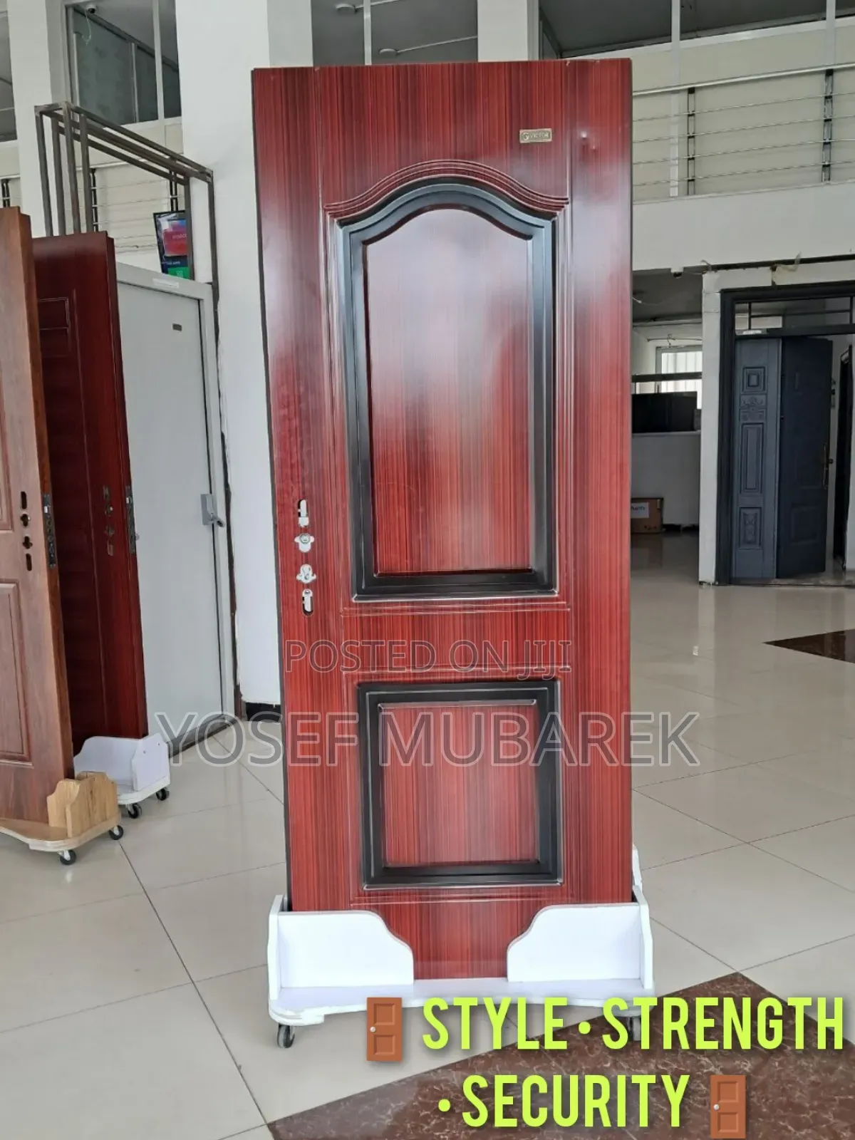 በአንድ በር ሙሉ መረጋጋት Victor Security በር