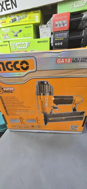 Ingco Ga18 – 2 in 1 Combo Brad Nailer