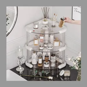3 Tiers Corner Cosmetics Storage Shelf