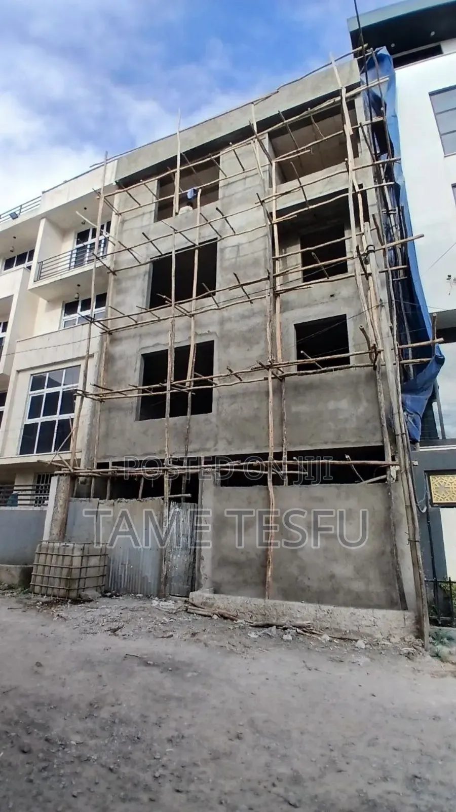 Furnished 5bdrm House in ሰሚት, Bole for sale