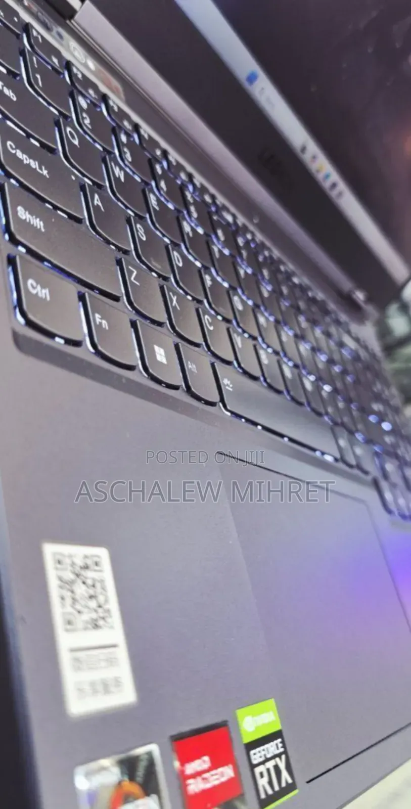 New Laptop Lenovo Legion 5 16GB AMD Ryzen 7 SSD 512GB