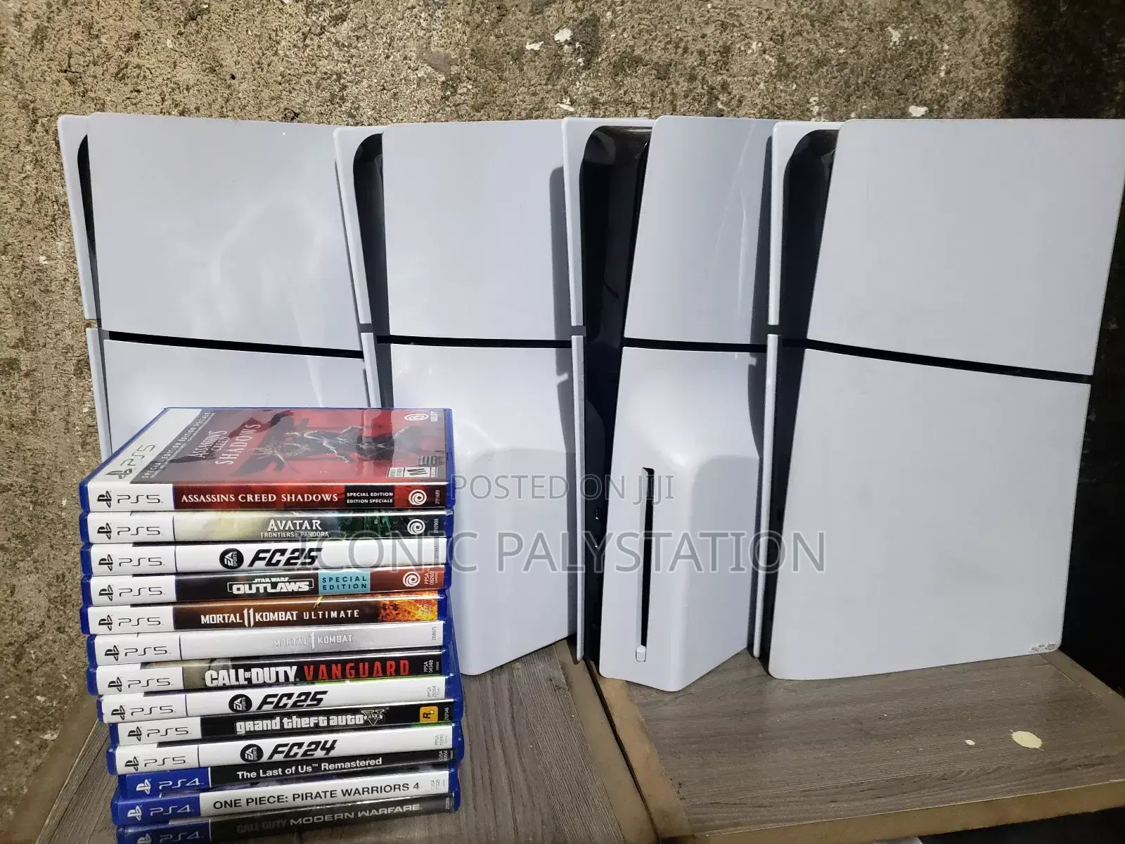 ብልሽት ያለባቸውን Palystation እንገዛለን