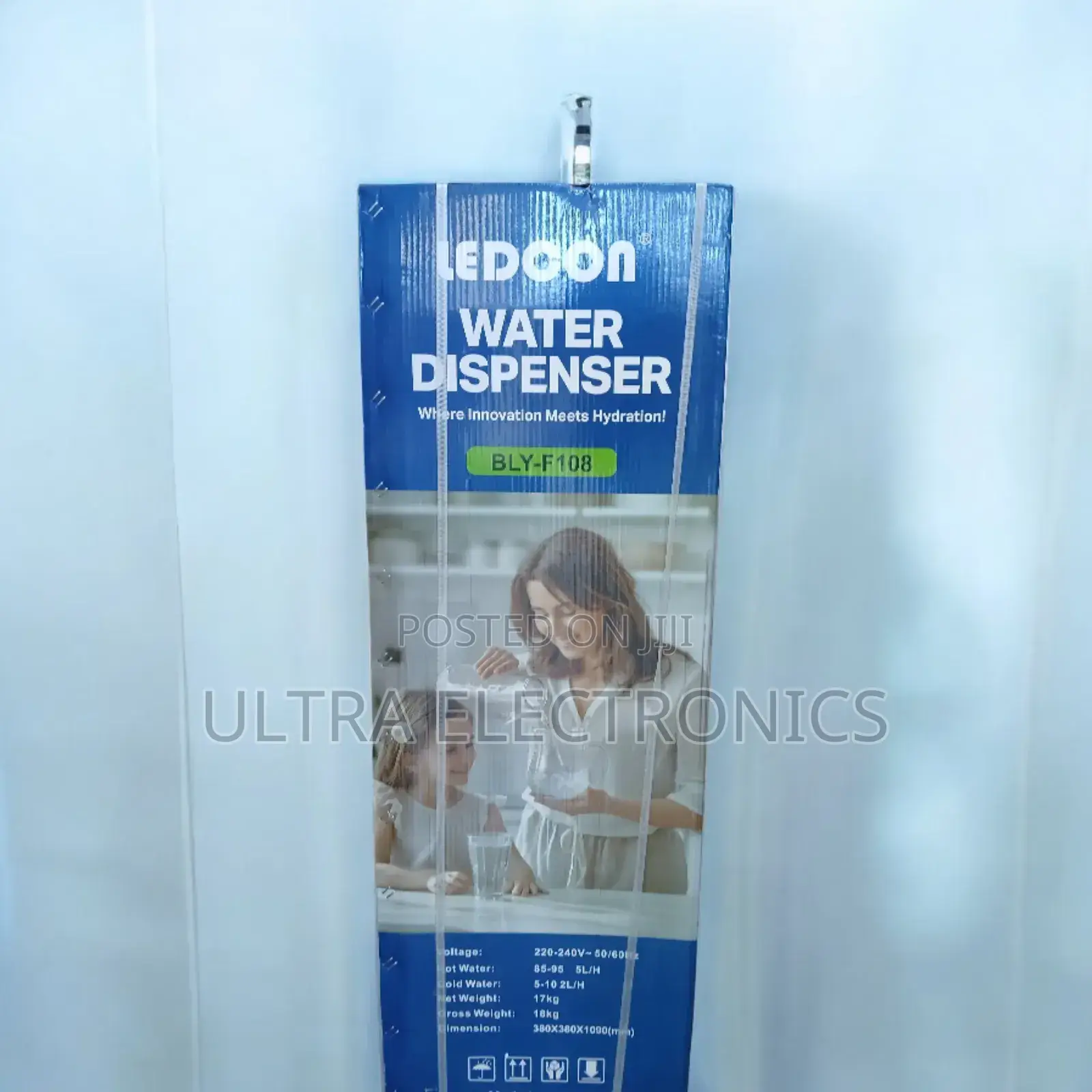 Ledcon Water Dispenser Two Glass Doors