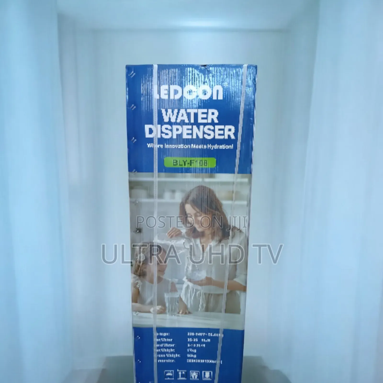 Ledcon Water Dispenser Two Glass Doors