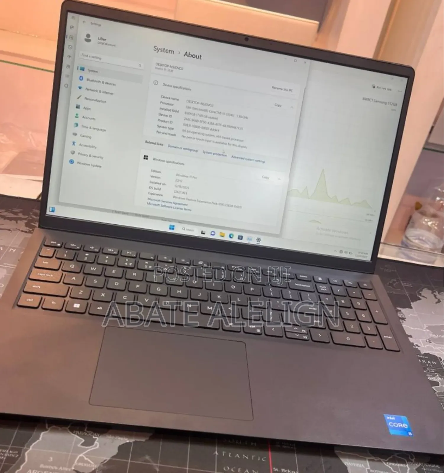 New Laptop Dell Vostro 15 3549 16GB Intel Core I5 SSD 512GB