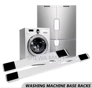 Moveble Rack Universal Refrigerator Base Mount Wheel Adjustable Washin