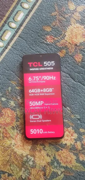 Photo - New TCL 408 64 GB Black