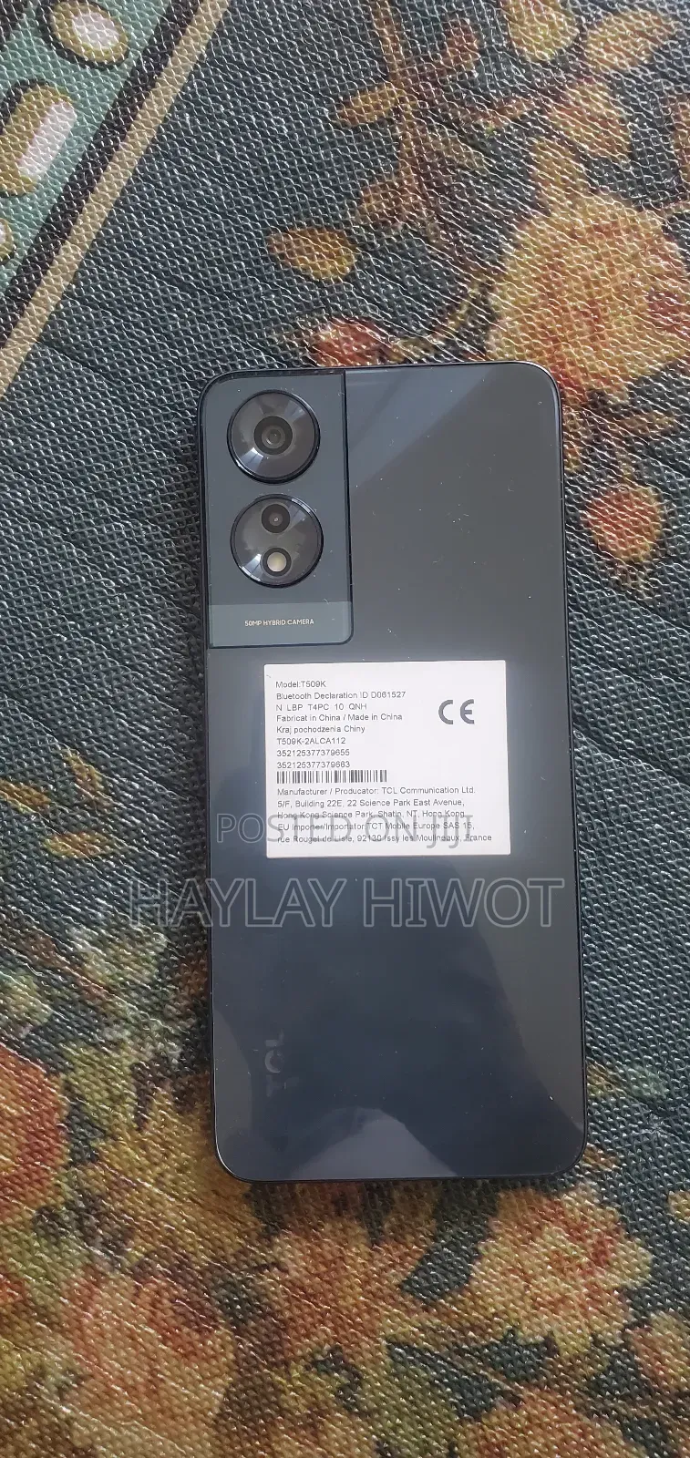 New TCL 408 64 GB Black