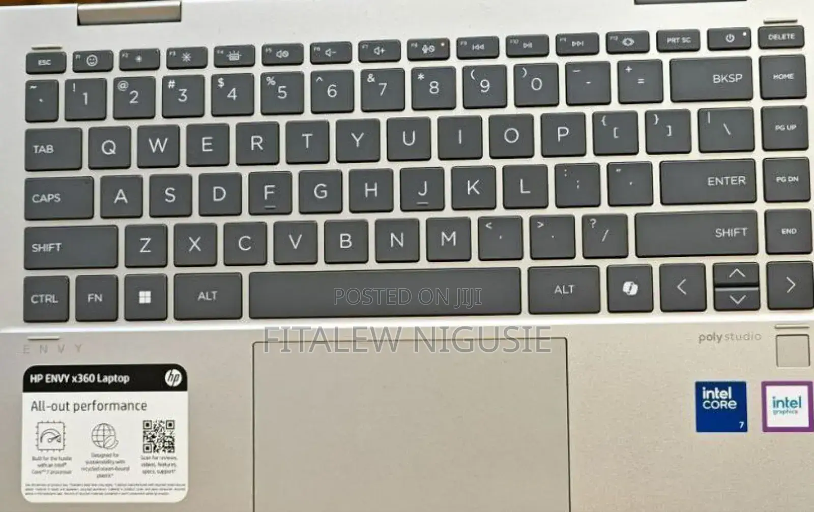 New Laptop HP Envy X360 16GB Intel Core 7 SSD 1T