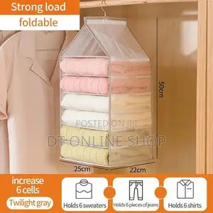 Photo - Pvc Wardrobe Storage Hanging