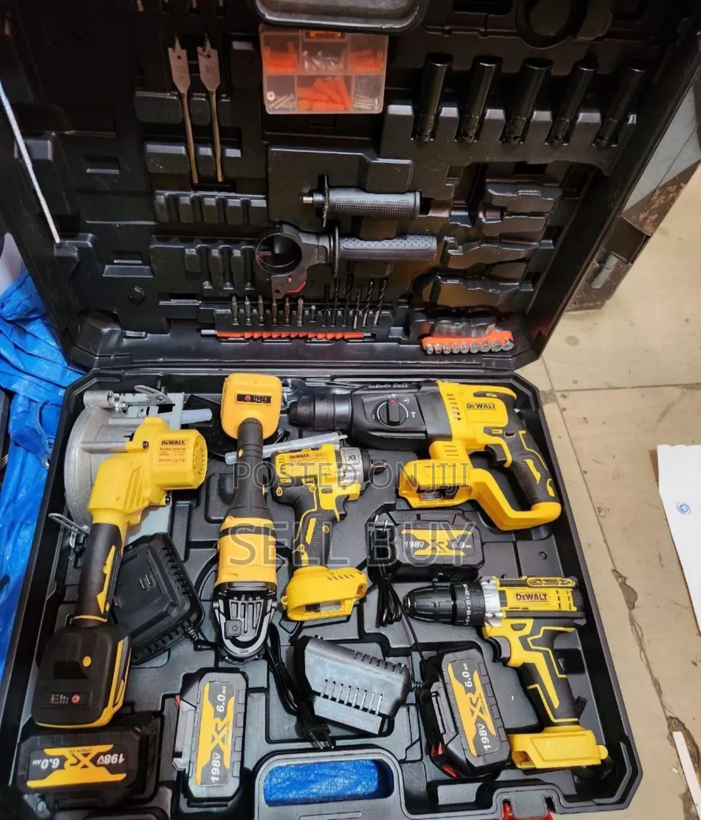 Dewalt 5-in-1 Heavy Duty Power Tool Set – Brand New!