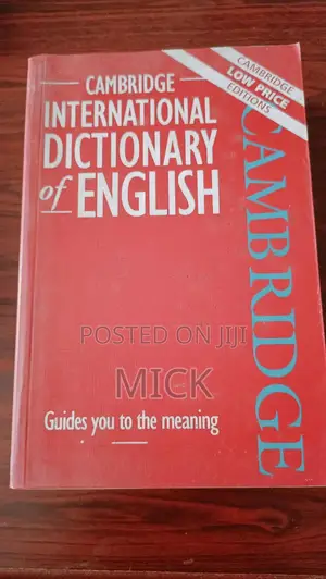 Cambrige International Dictionary of English