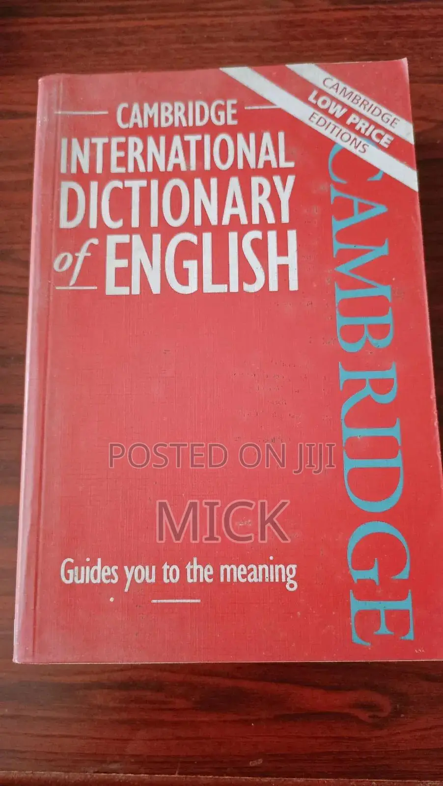 Cambrige International Dictionary of English