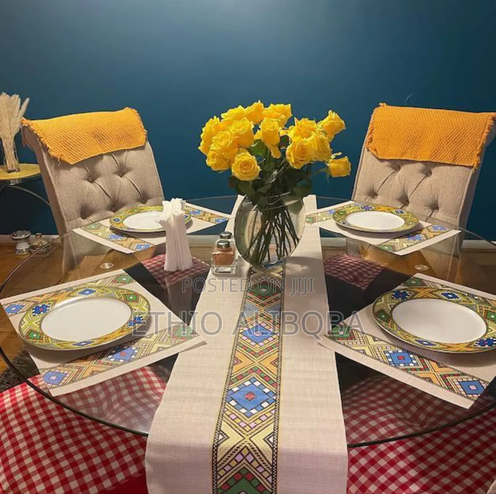 Table Matt With Runner