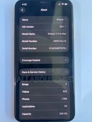 Photo - Apple iPhone 11 Pro Max 256 GB White