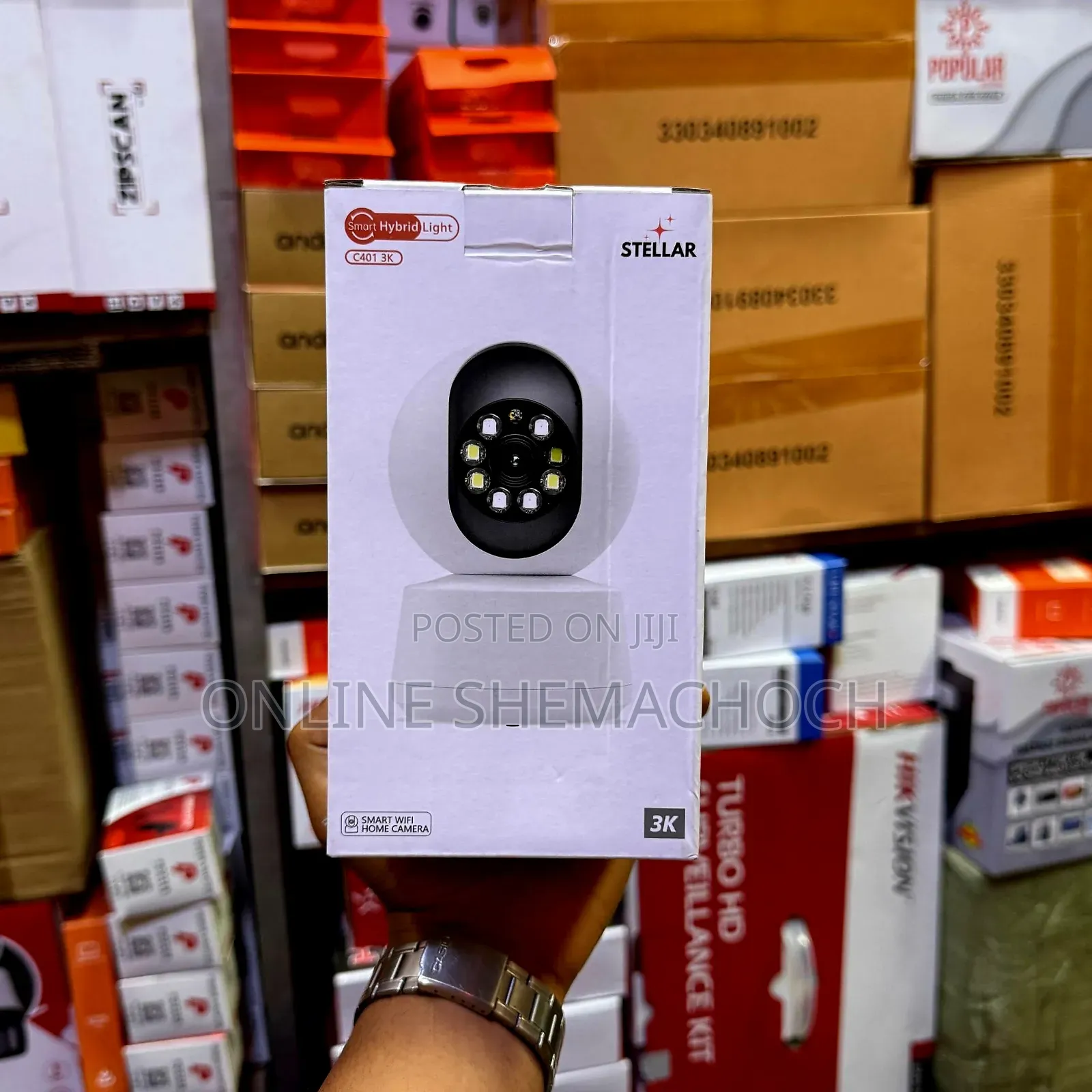 Stellar C401 Smart Hybrid Home Security Camera