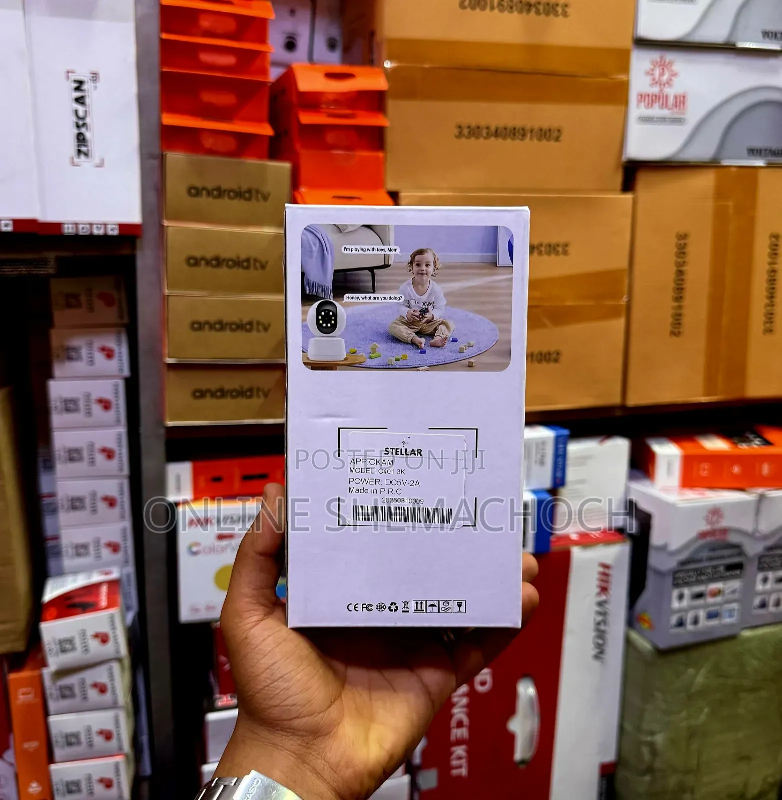 Stellar C401 Smart Hybrid Home Security Camera