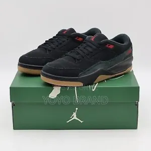 Photo - New Arrival Nike Air Jordan Flight Black Red Fashion Shoes