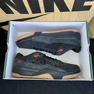 New Arrival Nike Air Jordan Flight Black Red Fashion Shoes