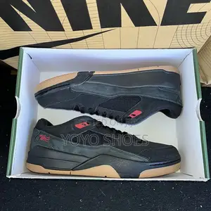 New Arrival Nike Air Jordan Flight Black Red Fashion Shoes