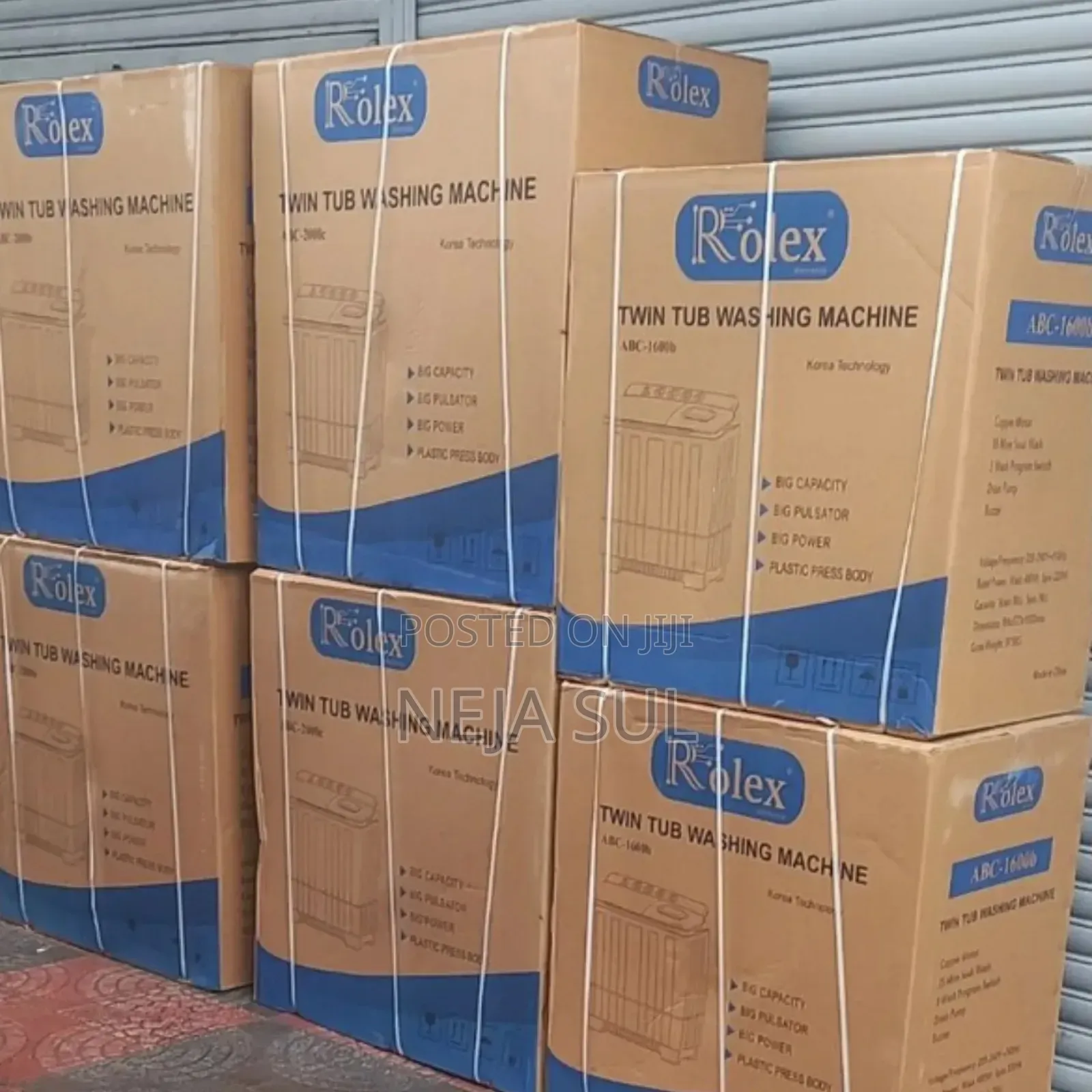 Rolex Washing Machine 16kg Deliver