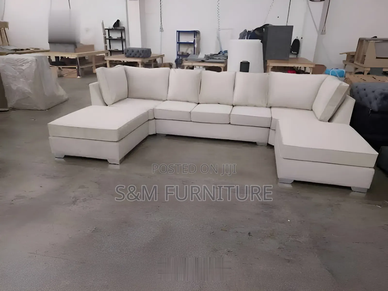 Order U Shape Sofa Full of Clarity. (ሶፋ)