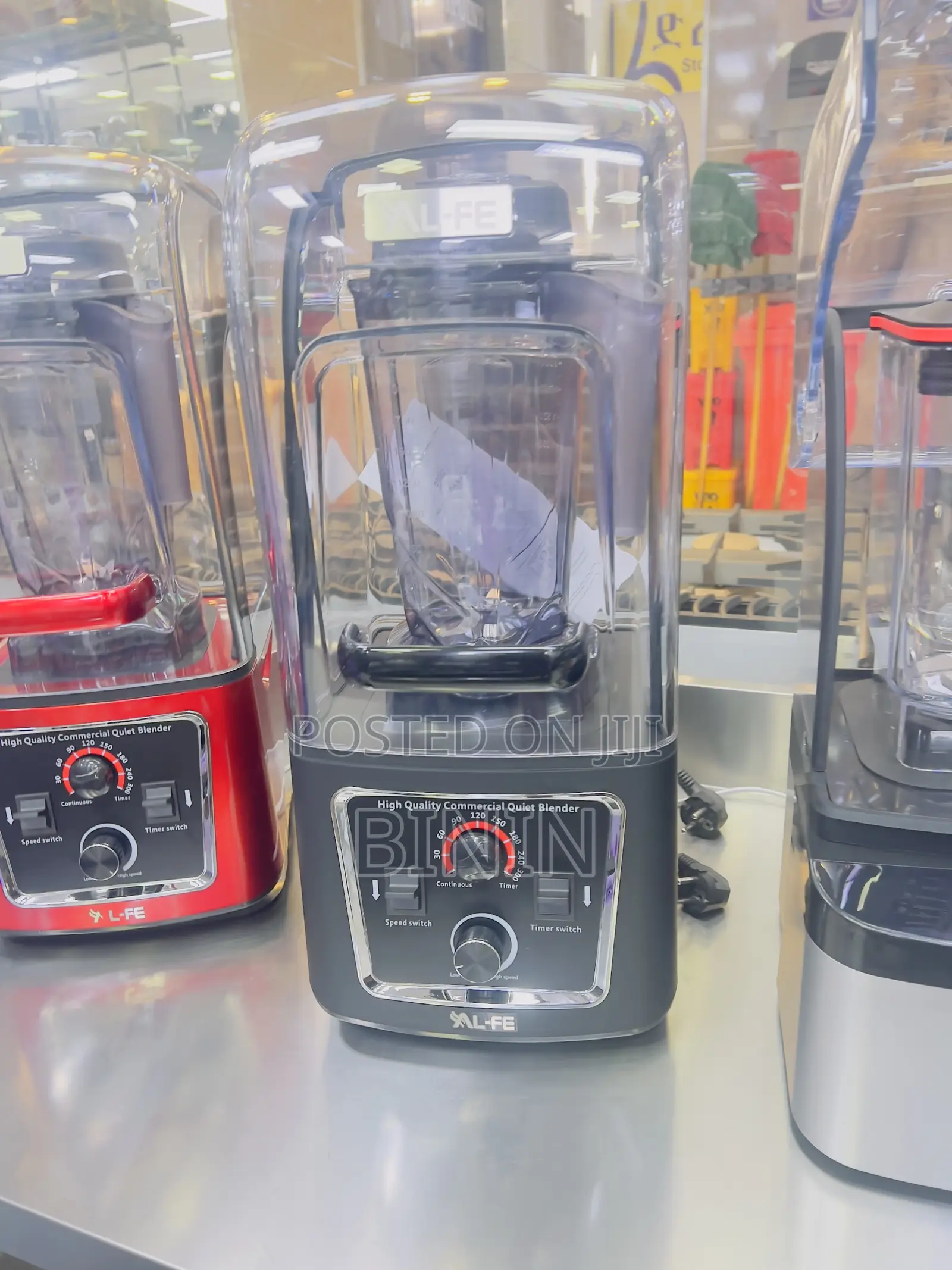 Al-Ef Commercial Juice Blenders 3-Litters Deliver