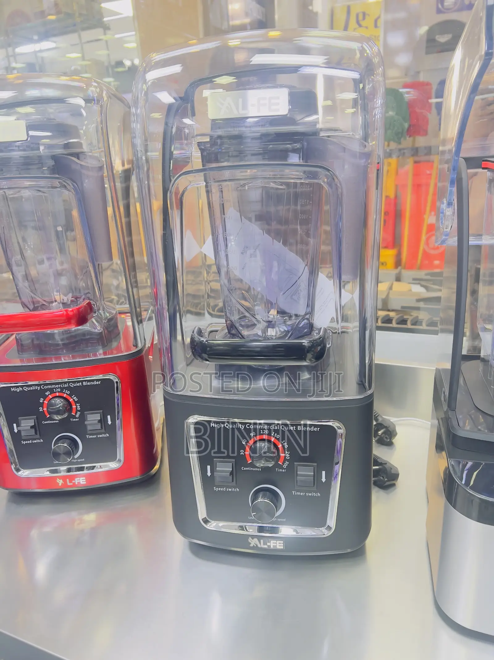 Al-Ef Commercial Juice Blenders 3-Litters Deliver