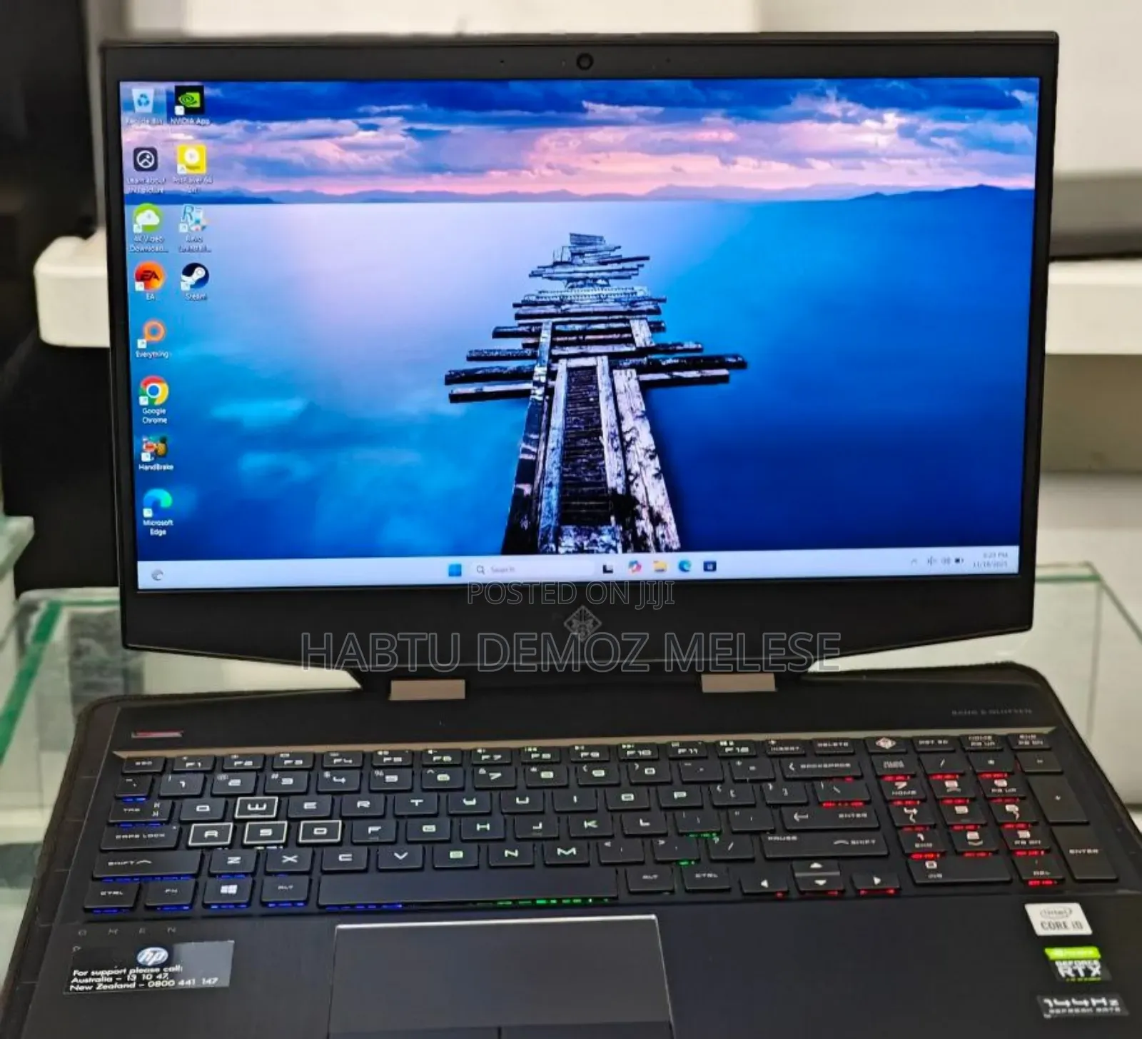 New Laptop HP Omen 15 16GB Intel Core I7 SSD 1T