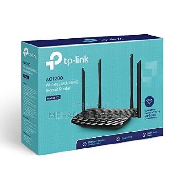 Tp-Link Ac1200 Archer C6 Wireless Gigabit Router