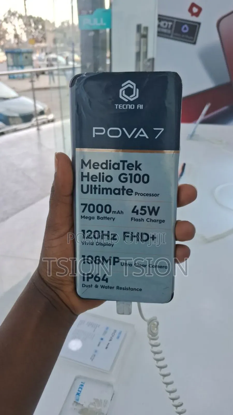 New Tecno Pova 128 GB Black