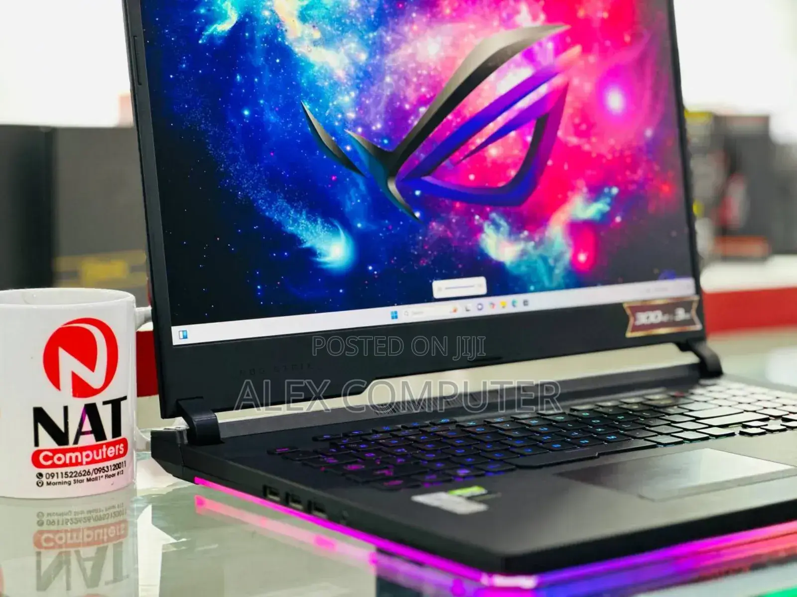 New Laptop Asus ROG Strix G15 16GB Intel Core I7 SSD 1T