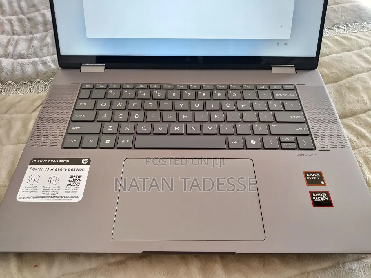 New Laptop HP Envy X360 8GB AMD Ryzen 5 SSD 512GB