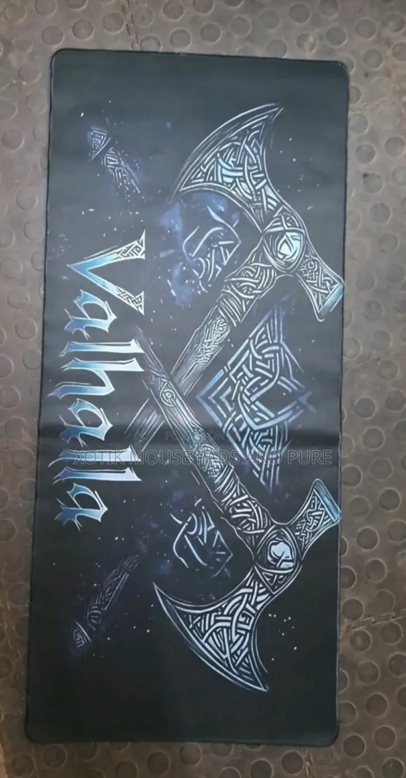 Vikings Valhalla Themed Mouse Pad - Desk Mat For Gamers And Office